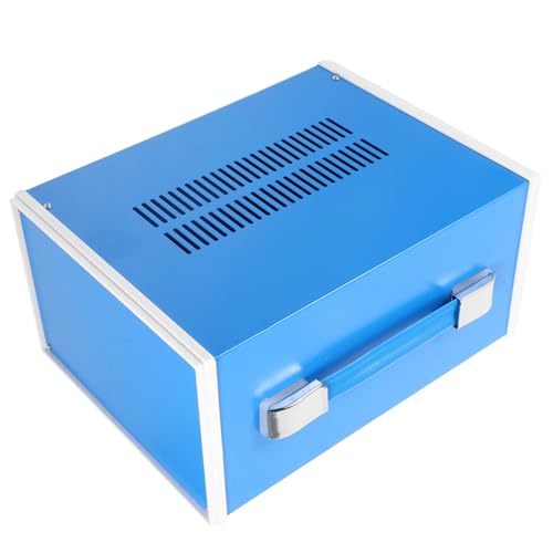 HAMPPLIES Metallgehäuse Projektbox Robust Spritzwassergeschützt mit Quadratischem Lüftungsloch für Elektrische Anschlussprojekte Vielseitig Einsetzbar Innen Außen Einfache Deckenmontage HAMPPLIES Metallgehäuse Projektbox Robust Spritzwassergeschützt mit Quadratischem Lüftungsloch für Elektrische Anschlussprojekte Vielseitig Einsetzbar Innen Außen Einfache Deckenmontage von HAMPPLIES