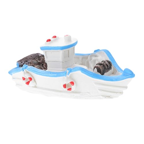 HAMPPLIES Blaues Mini Boot Ornament Resin Dekoration Tragbares Segelboot Für Schreibtisch Nautische Bootszier Für Aquarien Und Strand- Kunstvolles Accessoire Mit Feinen Details HAMPPLIES Blaues Mini Boot Ornament Resin Dekoration Tragbares Segelboot Für Schreibtisch Nautische Bootszier Für Aquarien Und Strand- Kunstvolles Accessoire Mit Feinen Details von HAMPPLIES
