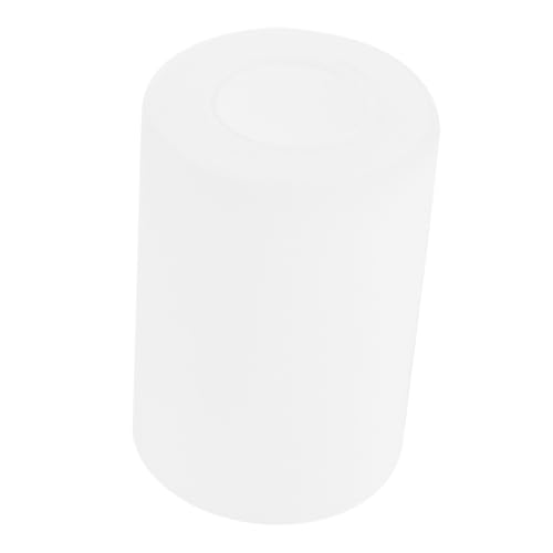 HAMPPLIES Milchglas Lampenschirm Zylinderförmig Frosted Glas Ersatzglas für Wandlampe Tischlampe Stehlampe Pendelleuchte mit Gleichmäßiger Lichtverteilung und Einfacher Reinigung Øxmm von HAMPPLIES