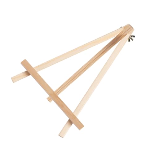 HAMPPLIES Mini Staffelei aus Holz Leichter Tragbarer und Bilderhalter mit Stabilem Dreibein für Anfänger Kunstunterricht und Kleine Kunstwerke HAMPPLIES Mini Staffelei aus Holz Leichter Tragbarer und Bilderhalter mit Stabilem Dreibein für Anfänger Kunstunterricht und Kleine Kunstwerke von HAMPPLIES