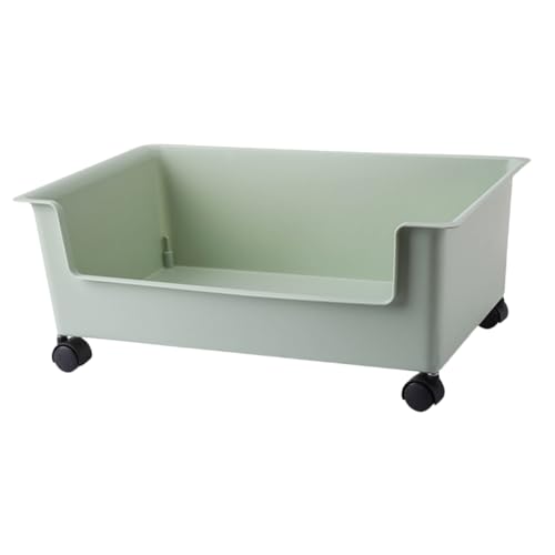 HAMPPLIES Mobiler Büchercontainer mit Praktische Aufbewahrungsbox für Bücher und für Schreibtisch Bett oder Sofa Platzsparend und Ordentlich Avocado Grün Klein HAMPPLIES Mobiler Büchercontainer mit Praktische Aufbewahrungsbox für Bücher und für Schreibtisch Bett oder Sofa Platzsparend und Ordentlich Avocado Grün Klein von HAMPPLIES