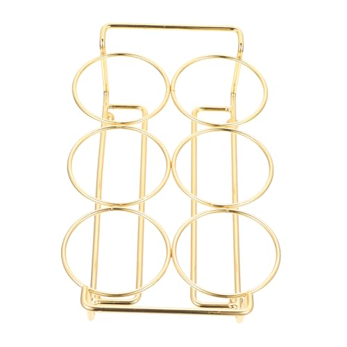 HAMPPLIES Multi Weinhalter Schnapsglashalter mit Stabilem Boden Praktischer Schnapsglasständer für Bar und Party Platzsparend Vielseitig Einsetzbar für Freunde und Familie von HAMPPLIES