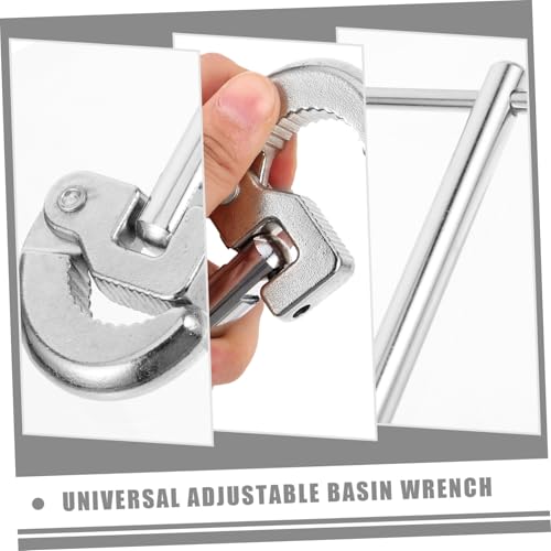 HAMPPLIES Multifunktionale Verstellbare Rohrzange aus Edelstahl Langlebiges Sanitärwerkzeug für Waschbecken und Wasserrohrmontage Kompakt und Robust für Vielfältige Badezimmeranwendungen HAMPPLIES Multifunktionale Verstellbare Rohrzange aus Edelstahl Langlebiges Sanitärwerkzeug für Waschbecken und Wasserrohrmontage Kompakt und Robust für Vielfältige Badezimmeranwendungen von HAMPPLIES