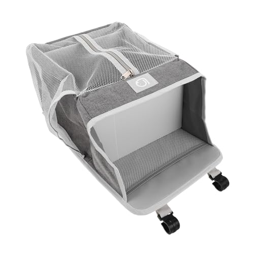 HAMPPLIES Multifunktionaler Betttaschen-organizer aus Wasserfestem Stoff mit Mehreren Fächern für Windeln Fläschchen Robuster Hängender Aufbewahrungsbeutel für Kinderzimmer und Wickeltisch HAMPPLIES Multifunktionaler Betttaschen-organizer aus Wasserfestem Stoff mit Mehreren Fächern für Windeln Fläschchen Robuster Hängender Aufbewahrungsbeutel für Kinderzimmer und Wickeltisch von HAMPPLIES