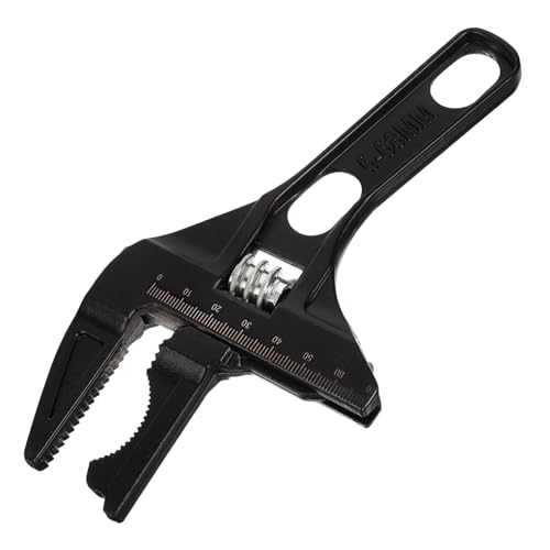 HAMPPLIES Multifunktionaler Sanitärschlüssel aus Leichtem Aluminiumlegierung Großer Öffnungsbereich Kurzer Griff für Einfache Handhabung Professionelles Rohrzangenwerkzeug für Bad HAMPPLIES Multifunktionaler Sanitärschlüssel aus Leichtem Aluminiumlegierung Großer Öffnungsbereich Kurzer Griff für Einfache Handhabung Professionelles Rohrzangenwerkzeug für Bad von HAMPPLIES