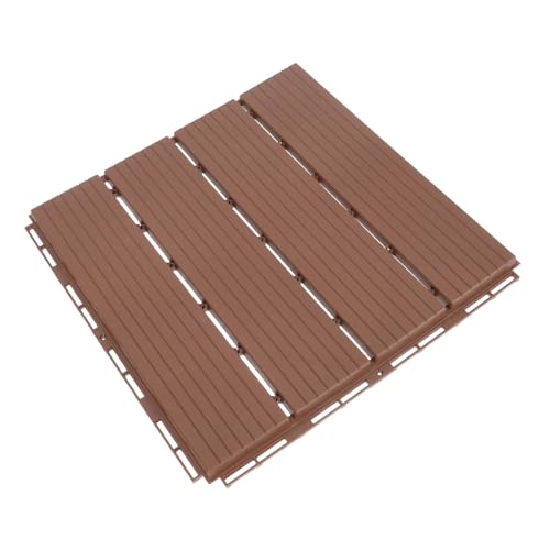 HAMPPLIES Outdoor Wetterfeste Kunststoff Bodenplatten Spaltbar Robust Langlebig für Balkon Garten Terrasse Rutschfest Uv Beständig Dekorativer Außenboden HAMPPLIES Outdoor Wetterfeste Kunststoff Bodenplatten Spaltbar Robust Langlebig für Balkon Garten Terrasse Rutschfest Uv Beständig Dekorativer Außenboden von HAMPPLIES