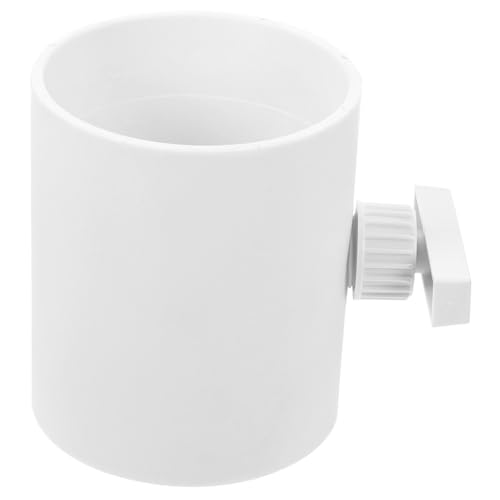 HAMPPLIES PVC Luftstromregler Drosselklappe Einstellbar für Abluftventilatoren Robustes Lüftungsrohr Zubehör mit Dicker Wand Einfache Installation für Bad Trockenraumlüftung von HAMPPLIES