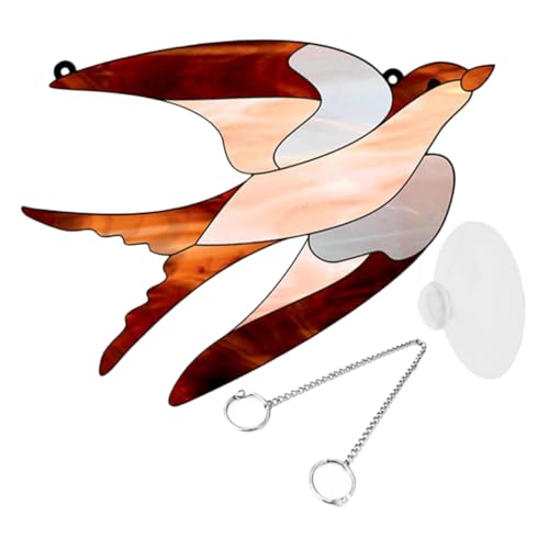 HAMPPLIES Party Hängender Vogel Farbige Dekoration Für Fenster Türen Und Wände Leichte Und Vielseitige Festtagsdeko Für Garten Und Festivals HAMPPLIES Party Hängender Vogel Farbige Dekoration Für Fenster Türen Und Wände Leichte Und Vielseitige Festtagsdeko Für Garten Und Festivals von HAMPPLIES