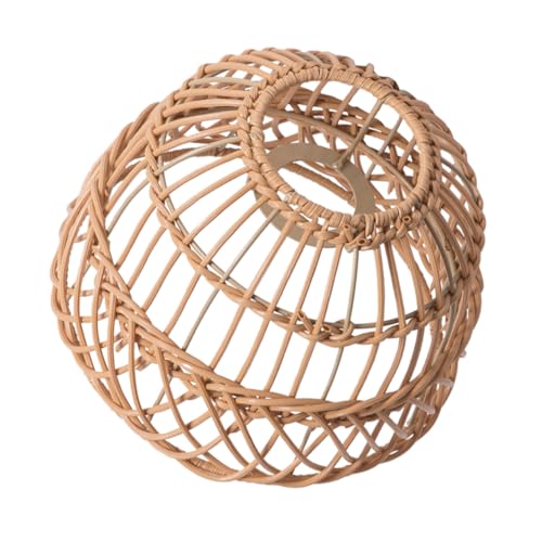 HAMPPLIES Pendelleuchte Lampenschirm aus Imitations rattan Geflochtene Deckenlampe Boho stil Hängelampe für Wohnzimmer Schlafzimmer Bar und Restaurant Warmes Flair Vielseitige Dekoration HAMPPLIES Pendelleuchte Lampenschirm aus Imitations rattan Geflochtene Deckenlampe Boho stil Hängelampe für Wohnzimmer Schlafzimmer Bar und Restaurant Warmes Flair Vielseitige Dekoration von HAMPPLIES