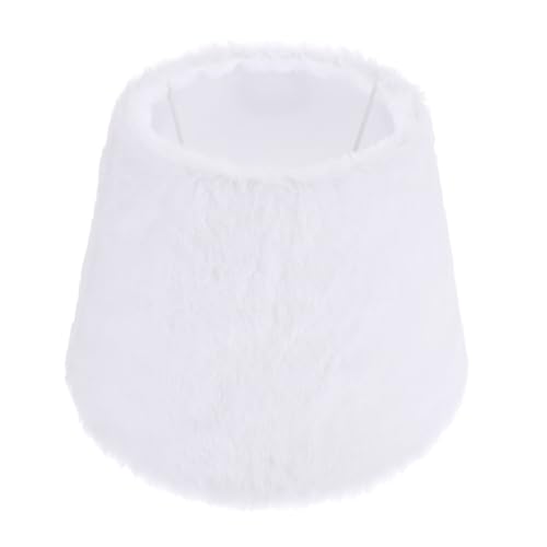 HAMPPLIES Plüsch Lampenschirm Ersatz Weiß Weicher Dekorativ für Tischlampe Nachttischlampe Schreibtischlampe Multifunktionaler Lampenschirm Robust und Stilvoll HAMPPLIES Plüsch Lampenschirm Ersatz Weiß Weicher Dekorativ für Tischlampe Nachttischlampe Schreibtischlampe Multifunktionaler Lampenschirm Robust und Stilvoll von HAMPPLIES