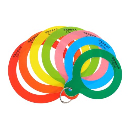 HAMPPLIES Präziser Obst Messgerät aus Kunststoff Multifunktionales Grading Tool für Äpfel Orangen und Gemüse Langlebig Einfach zu Bedienen zur Früchte und Gemüseklassifizierung HAMPPLIES Präziser Obst Messgerät aus Kunststoff Multifunktionales Grading Tool für Äpfel Orangen und Gemüse Langlebig Einfach zu Bedienen zur Früchte und Gemüseklassifizierung von HAMPPLIES