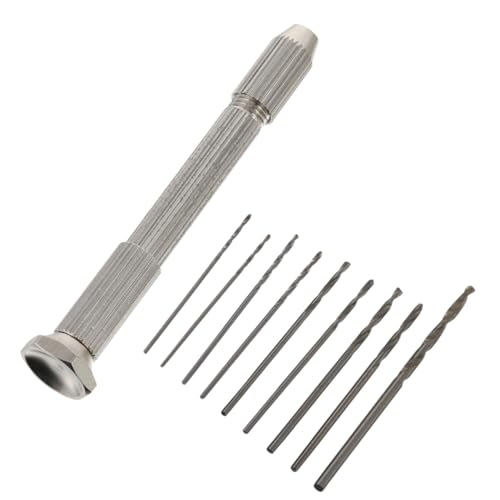 HAMPPLIES Präzises Handbohrer Teilig mit Verstellbarem Spannfutter Mini Bohrer für Basteln Holzschnitzerei und Schmuckherstellung Hochstahl Bohrbits für Präzises Drehen und DIY Einsatz HAMPPLIES Präzises Handbohrer Teilig mit Verstellbarem Spannfutter Mini Bohrer für Basteln Holzschnitzerei und Schmuckherstellung Hochstahl Bohrbits für Präzises Drehen und DIY Einsatz von HAMPPLIES