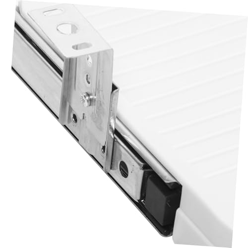 HAMPPLIES Praktische Tastaturablage mit Stabilem Schiebesystem Ausziehbar unter Schreibtisch Einfache Montage Robustes Material für Langlebigen Gebrauch im Büro und Home Office von HAMPPLIES