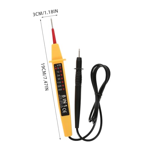 HAMPPLIES Professioneller Kfz Spannungsprüfer Multifunktion Elektrotester mit Hoher Präzision Leichtes Design für Einfache Einhändige Bedienung und Vielseitige Fahrzeug diagnose HAMPPLIES Professioneller Kfz Spannungsprüfer Multifunktion Elektrotester mit Hoher Präzision Leichtes Design für Einfache Einhändige Bedienung und Vielseitige Fahrzeug diagnose von HAMPPLIES