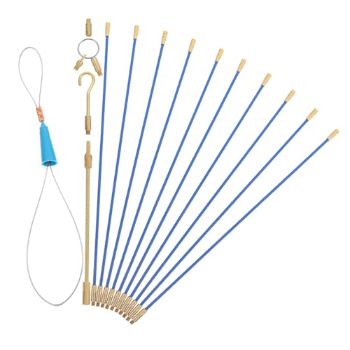 HAMPPLIES Professionelles Fiberglas Fish Tape Kabelziehgerät für Elektriker Biegsame Elektrokabel zugdrahtrohre Multifunktional Schutzverstärkt für Elektro Telekommunikationsinstallationen HAMPPLIES Professionelles Fiberglas Fish Tape Kabelziehgerät für Elektriker Biegsame Elektrokabel zugdrahtrohre Multifunktional Schutzverstärkt für Elektro Telekommunikationsinstallationen von HAMPPLIES