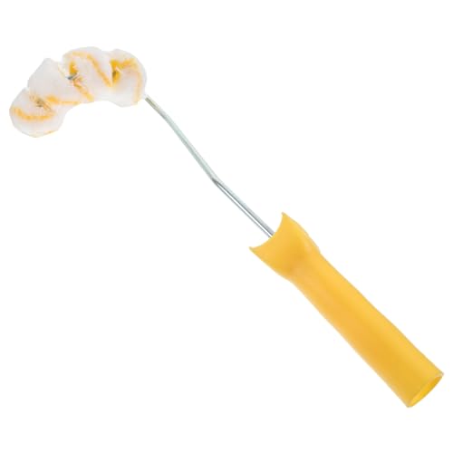 HAMPPLIES Rad Rohrbürste Malerroller mit Griff Gebogenes Design für Präzises Streichen von Rohren Langlebiger Pinsel für Professionelle und Heimwerker Anwendung Einfach zu Bedienen Robust HAMPPLIES Rad Rohrbürste Malerroller mit Griff Gebogenes Design für Präzises Streichen von Rohren Langlebiger Pinsel für Professionelle und Heimwerker Anwendung Einfach zu Bedienen Robust von HAMPPLIES