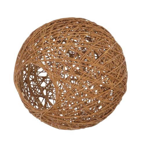 HAMPPLIES Rattan Lampenschirm Kugelform Boho Stil Geflochtene Deckenleuchte Abdeckung Leicht Diffusierend Für Wohnzimmer Tischlampe Schlafzimmer HAMPPLIES Rattan Lampenschirm Kugelform Boho Stil Geflochtene Deckenleuchte Abdeckung Leicht Diffusierend Für Wohnzimmer Tischlampe Schlafzimmer von HAMPPLIES