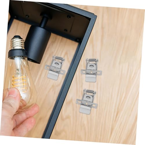HAMPPLIES Recessed Light Clips Metall Federspannklemmen für Einbauleuchten LED Downlight Haltefedern Deckenpanel Halterung Einfache Montage Langlebig HAMPPLIES Recessed Light Clips Metall Federspannklemmen für Einbauleuchten LED Downlight Haltefedern Deckenpanel Halterung Einfache Montage Langlebig von HAMPPLIES