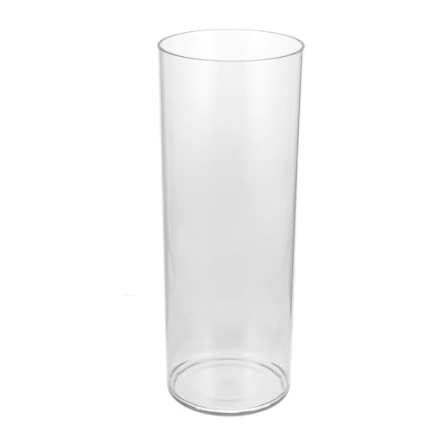 HAMPPLIES Regenschirmständer Transparent Wasserdichter Aufbewahrungseimer für Schirme und Gehhilfen Durchmesser für Eingangsbereiche und von HAMPPLIES