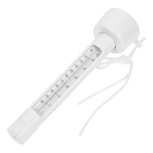 HAMPPLIES Reptilienthermometer Heimthermometer Schwimmbadthermometer Schildkrötenthermometer Poolthermometer Schwimmendes Leicht Ablesbares Thermometer Für Haus Spa von HAMPPLIES