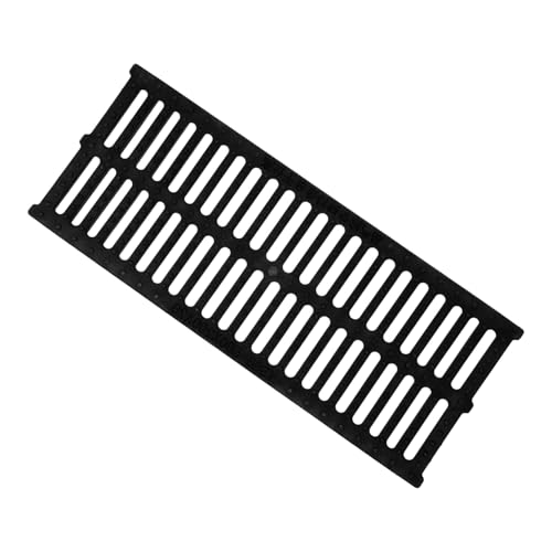 HAMPPLIES Robuster Kunststoff Abdeckrost für Entwässerungsrinne Langlebiger Stadt Kanaldeckel mit Verschleißfestem Material Integrierte Entwässerung und Belüftung für Städtische HAMPPLIES Robuster Kunststoff Abdeckrost für Entwässerungsrinne Langlebiger Stadt Kanaldeckel mit Verschleißfestem Material Integrierte Entwässerung und Belüftung für Städtische von HAMPPLIES