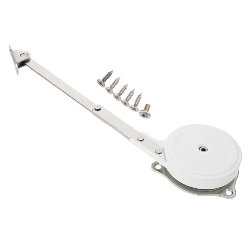 HAMPPLIES Robustes Lid Support Hinge mit Soft Close Funktion Gasdruckfeder Dämpfer für Klappdeckel Links Rechts Montierbar Stabile Unterstützung für Schränke Aufbewahrungsboxen von HAMPPLIES