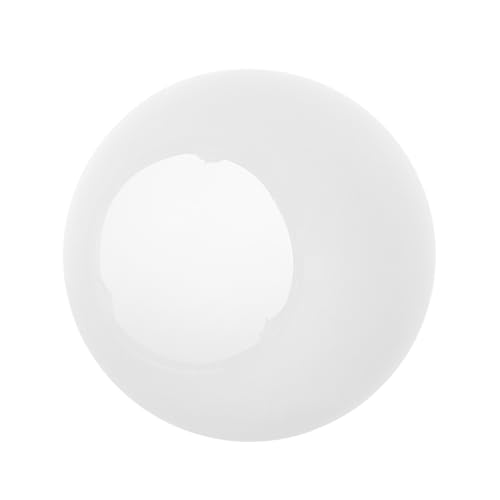 HAMPPLIES Runder Ball Lampenschirm Austausch Diffusor Kuppel Cover Ersatzlampe für Wandleuchten und Pendelleuchten mit Durchmesser und Loch Geeignet für Verschiedene Beleuchtungsszenarien von HAMPPLIES