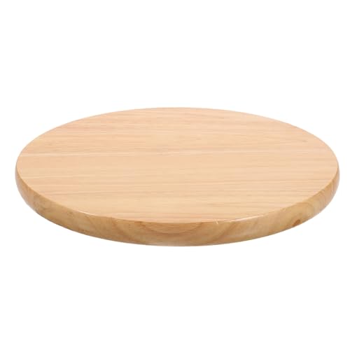 HAMPPLIES Runder Holzstuhl Sitzfläche Ersatzteil aus Massivem Holz Robust Langlebig Einfache Montage für Barhocker Küchenhocker Esszimmerstühle Sitzbezug Zubehör von HAMPPLIES
