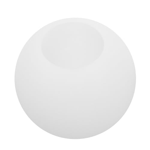 HAMPPLIES Runder Milchweißer Glaskugel Lampenschirm Ersatz für Deckenleuchten Durchmesser mit Weichem Licht und Eleganter für HAMPPLIES Runder Milchweißer Glaskugel Lampenschirm Ersatz für Deckenleuchten Durchmesser mit Weichem Licht und Eleganter für von HAMPPLIES