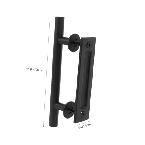 HAMPPLIES Schwarzer runder Schiebetürgriff aus Carbonstahl mit matter Oberfläche Korrosionsbeständig Ergonomischer Möbelgriff für Küchenschränke Schrankgriffe Langlebig und Einfach zu HAMPPLIES Schwarzer runder Schiebetürgriff aus Carbonstahl mit matter Oberfläche Korrosionsbeständig Ergonomischer Möbelgriff für Küchenschränke Schrankgriffe Langlebig und Einfach zu von HAMPPLIES