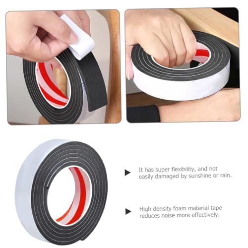 HAMPPLIES Selbstklebendes Dichtungsband Schallschutz Foam Tape für Möbel Fußpolster Geräuschdämmend Stoßschutz Vielseitig für Türen Fenster und Möbel im Haushalt HAMPPLIES Selbstklebendes Dichtungsband Schallschutz Foam Tape für Möbel Fußpolster Geräuschdämmend Stoßschutz Vielseitig für Türen Fenster und Möbel im Haushalt von HAMPPLIES