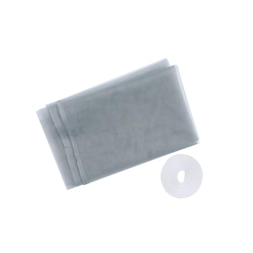 HAMPPLIES Selbstklebendes Graues Fensterschutznetz aus Reißfestem Polyester Feines Unsichtbares Fliegengitter für Zuhause und Büro Einfach Zuschneidbar und Staubdicht DIY Moskitonetz HAMPPLIES Selbstklebendes Graues Fensterschutznetz aus Reißfestem Polyester Feines Unsichtbares Fliegengitter für Zuhause und Büro Einfach Zuschneidbar und Staubdicht DIY Moskitonetz von HAMPPLIES
