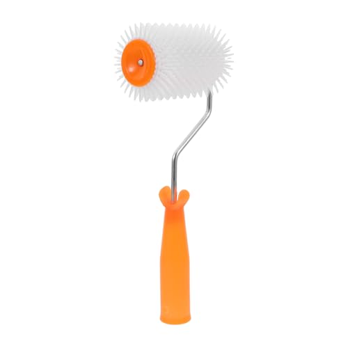 HAMPPLIES Selbstnivellierender Spiked Roller Defoaming Roller für Selbstnivellierenden Estrich Langlebig Blasenentfernung für Glatte Oberflächen von HAMPPLIES