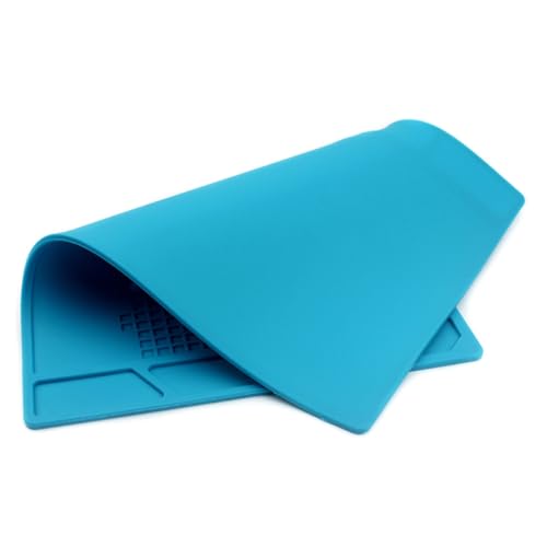 HAMPPLIES Silikon Reparaturmatte Hitzebeständig Magnetisch Isolierende Reparaturunterlage für Lötkolben und Wartungsplattform Anti rutsch Thermostabil für Handy Computerreparatur HAMPPLIES Silikon Reparaturmatte Hitzebeständig Magnetisch Isolierende Reparaturunterlage für Lötkolben und Wartungsplattform Anti rutsch Thermostabil für Handy Computerreparatur von HAMPPLIES