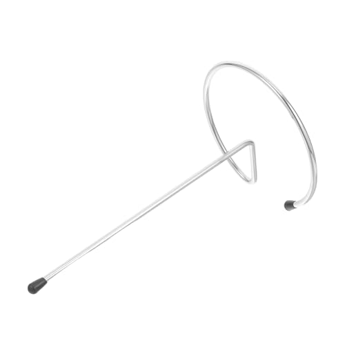 HAMPPLIES Ständer Für Stielgläser Aus Metalldraht Regal Für Weindekanter Und Toilettenpapierrollen Organizer Mit Einzelspindel Für Schreibtische Und Arbeitsplatten rutschfeste Halter Für von HAMPPLIES