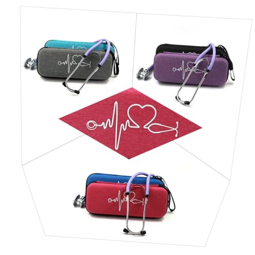 HAMPPLIES Stethoskop Aufbewahrungstasche Dunkelblau Stoßfest Kompakt Für Premium Stethoskop Ärzte Zubehör Multifunktionale Tragetasche Mit Innennetz Für Zubehör HAMPPLIES Stethoskop Aufbewahrungstasche Dunkelblau Stoßfest Kompakt Für Premium Stethoskop Ärzte Zubehör Multifunktionale Tragetasche Mit Innennetz Für Zubehör von HAMPPLIES