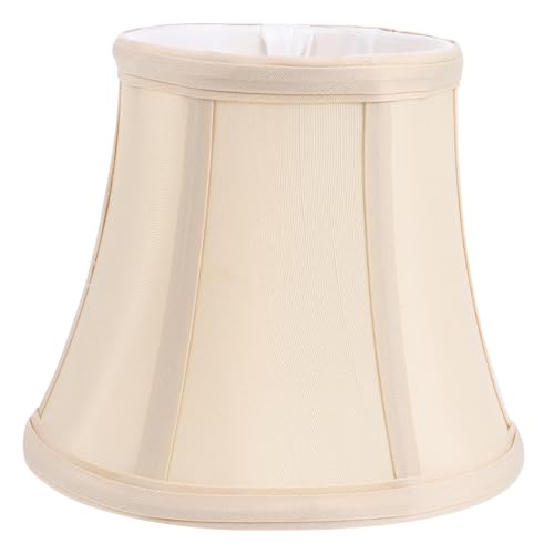HAMPPLIES Stoff Lampenschirm aus Canvas Handgefertigt Bruchsicher Warmes Licht für Wohnzimmer Schlafzimmer Kompatibel mit Kronleuchtern Wand und Deckenlampen Moderne Wohnraumdekoration von HAMPPLIES