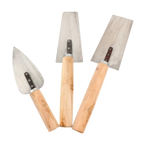 HAMPPLIES Teiliges Maurerkellen aus mit Rutschfestem Holzgriff Langlebige Glättkellen für Putzmasse Reparatur und Wandverputz Ergonomisch und Vielseitig Einsetzbar HAMPPLIES Teiliges Maurerkellen aus mit Rutschfestem Holzgriff Langlebige Glättkellen für Putzmasse Reparatur und Wandverputz Ergonomisch und Vielseitig Einsetzbar von HAMPPLIES