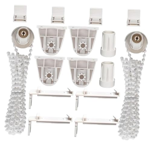 HAMPPLIES Teiliges Rollos Reparaturset mit Kettenperlen und Befestigungsclips Robustes Langlebiges Rollozubehör zur Einfachen Montage und Fensterrollo Reparatur Kompatibel mit HAMPPLIES Teiliges Rollos Reparaturset mit Kettenperlen und Befestigungsclips Robustes Langlebiges Rollozubehör zur Einfachen Montage und Fensterrollo Reparatur Kompatibel mit von HAMPPLIES