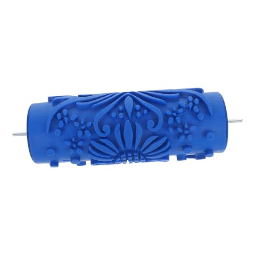HAMPPLIES Textured Paint Roller für DIY Wandgestaltung Einfarbiger Dekorativer Gummiwalzenstempel mit Vielfältigen Mustern Sorgt für Nahtlose Farbverteilung und Professionelle Strukturierte von HAMPPLIES