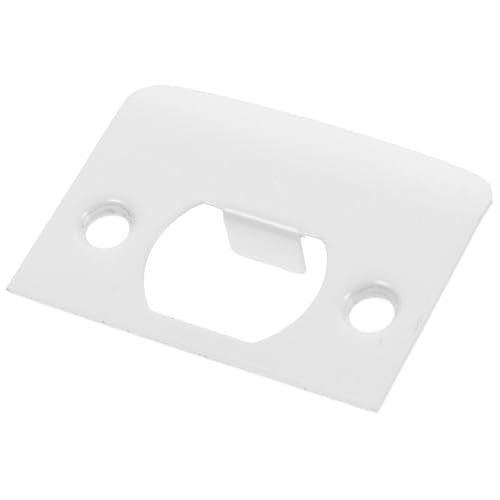 HAMPPLIES Türschloss Schließblech D Förmig Langlebig für Haus Eingang Schutz Deadbolt Montage Reparatur Kompatibel mit Standard Türschlössern und Stabilität von HAMPPLIES