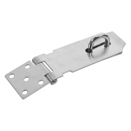 HAMPPLIES Türschloss Überfalle Hasp Riegel Sicherungsschloss für Schranktür Garten Tor Vielseitig Kompakt Einfache Montage Hohe von HAMPPLIES