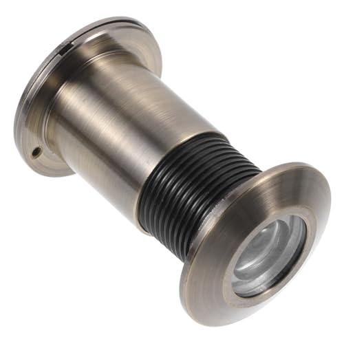 HAMPPLIES Türspion aus Langlebiger Zinklegierung Weitwinkel Klare Einstellbare Linse mit Sichtschutz für Zuhause Hotel und Fenster Sicherheitszubehör HAMPPLIES Türspion aus Langlebiger Zinklegierung Weitwinkel Klare Einstellbare Linse mit Sichtschutz für Zuhause Hotel und Fenster Sicherheitszubehör von HAMPPLIES