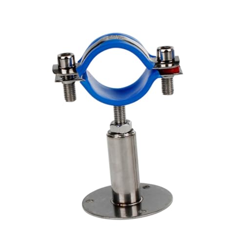 HAMPPLIES Verstellbare Schlauchschelle Edelstahl Rostfreie Rohrschelle für Kraftstoffschläuche Schlauchklemme mit Rohrdurchmesser Einstellbare Halterung für Boot von HAMPPLIES