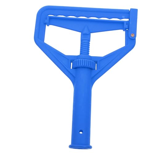 HAMPPLIES Verstellbarer Mop klemmclip aus Langlebigem Abs Fester Griff für Moppkopf Universeller Bodenwischer Ersatz Zuverlässige Mop befestigung für Verschiedene Stieltypen Praktische von HAMPPLIES