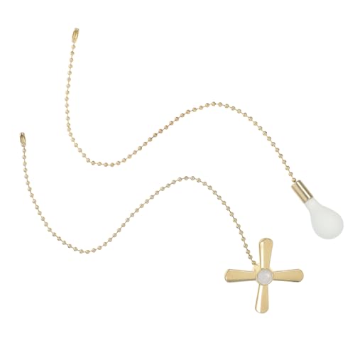 HAMPPLIES Vintage Deckenventilator Zugkette Pull Chain Ersatz mit Glühbirne Dekorative Bronzene Verlängerung Rostfrei Installieren Passend für Ventilator und Deckenleuchte HAMPPLIES Vintage Deckenventilator Zugkette Pull Chain Ersatz mit Glühbirne Dekorative Bronzene Verlängerung Rostfrei Installieren Passend für Ventilator und Deckenleuchte von HAMPPLIES