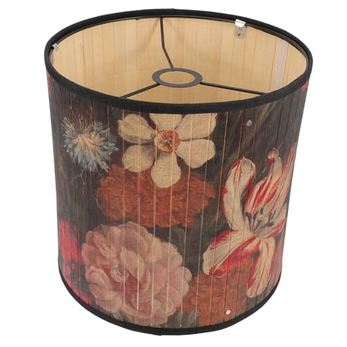 HAMPPLIES Vintage Lampenschirm Deckenleuchte Lampenschirm Pendelleuchte Lichtschutz für Wohnzimmer Schlafzimmer Bar Restaurant Hotel Installieren Weiches Licht Dekorativ und Schützend von HAMPPLIES