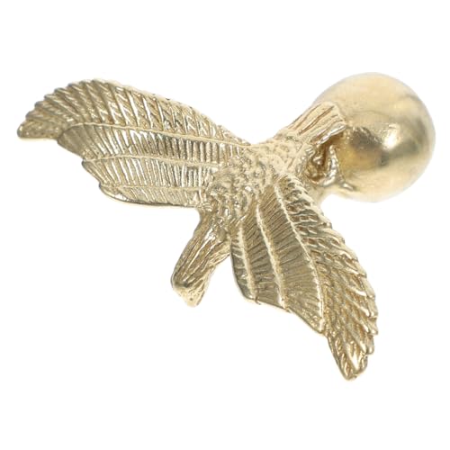 HAMPPLIES Vintage Messing Adler Möbelgriff Einzigartiger Dekorativer Schubladengriff für Schränke Kommode Schlafzimmer Möbel Türgriff mit Detaillierter Adlerverzierung Einfache Montage HAMPPLIES Vintage Messing Adler Möbelgriff Einzigartiger Dekorativer Schubladengriff für Schränke Kommode Schlafzimmer Möbel Türgriff mit Detaillierter Adlerverzierung Einfache Montage von HAMPPLIES