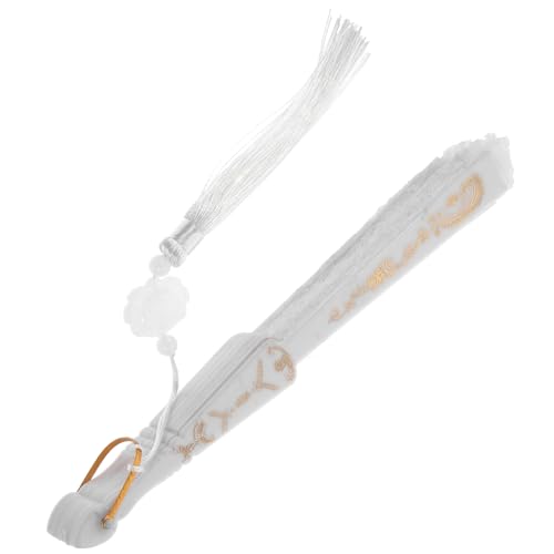 HAMPPLIES Vintage Spitzenscherenschnitt Faltfächer Tragbarer Handfächer mit Stabiler Struktur und Weicher Quaste für Damen Tee-party Chinesischer Stil Accessoire und Tanz-requisite HAMPPLIES Vintage Spitzenscherenschnitt Faltfächer Tragbarer Handfächer mit Stabiler Struktur und Weicher Quaste für Damen Tee-party Chinesischer Stil Accessoire und Tanz-requisite von HAMPPLIES