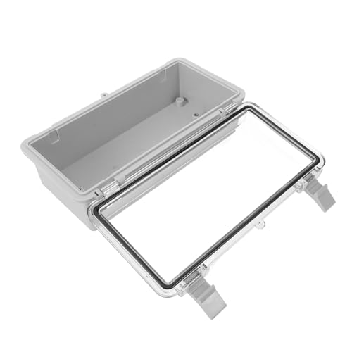 HAMPPLIES Wasserdichte Abs Kunststoff Verteilerbox Transparentes Gehäuse Kabelschutz Elektrobox Außen Robust Stoßfest Langlebig Einfache Installation für Outdoor und Innenbereich HAMPPLIES Wasserdichte Abs Kunststoff Verteilerbox Transparentes Gehäuse Kabelschutz Elektrobox Außen Robust Stoßfest Langlebig Einfache Installation für Outdoor und Innenbereich von HAMPPLIES